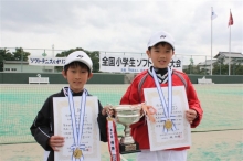 第8回全国小学生ソフトテニス大会優勝者（小４女子）