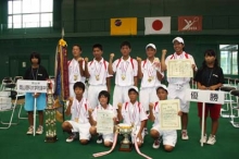 09全国中学男子団体優勝
