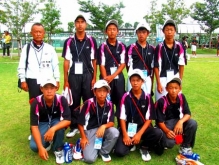 09全国中男子団体準優勝