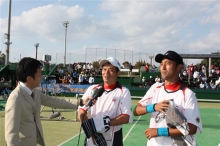 第６４回　天皇賜杯・皇后賜杯男子優勝インタ