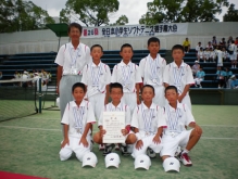 第26回全日本小学生男子団体準優勝