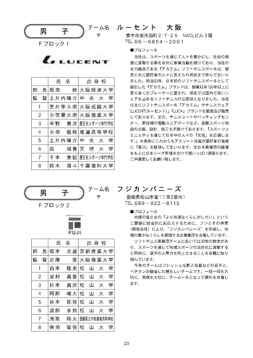 第33回 日本実業団リーグ