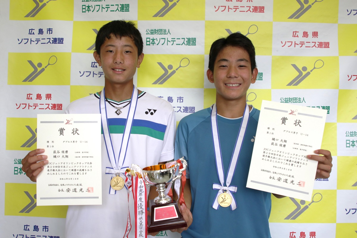 JOCジュニアオリンピックカップ大会 第29回全日本ジュニア選手権大会