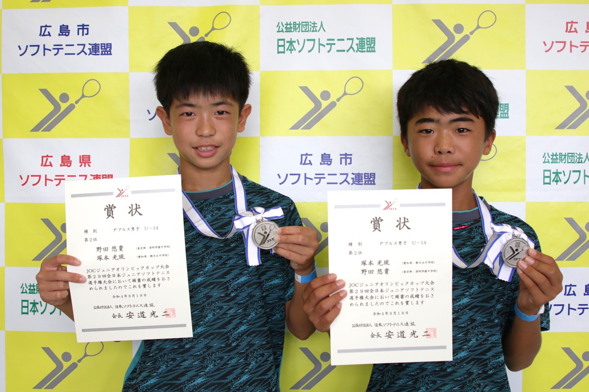 JOCジュニアオリンピックカップ大会 第29回全日本ジュニア選手権大会