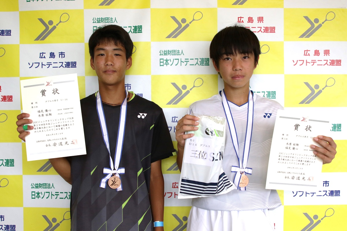 JOCジュニアオリンピックカップ大会 第29回全日本ジュニア選手権大会