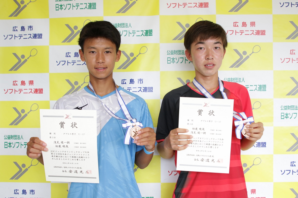 JOCジュニアオリンピックカップ大会 第29回全日本ジュニア選手権大会