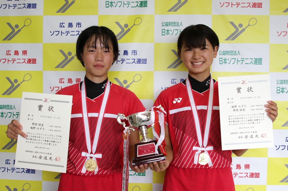 JOCジュニアオリンピックカップ大会 第29回全日本ジュニア選手権大会