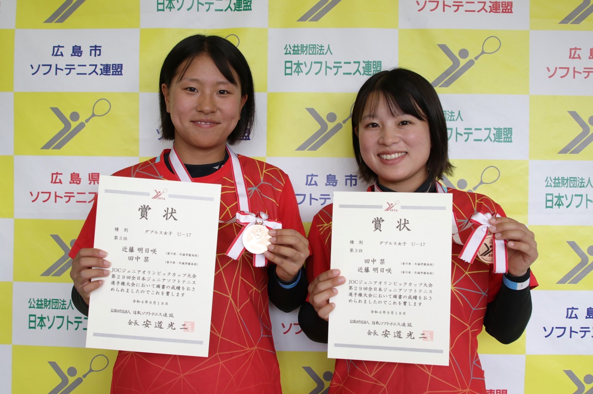 JOCジュニアオリンピックカップ大会 第29回全日本ジュニア選手権大会