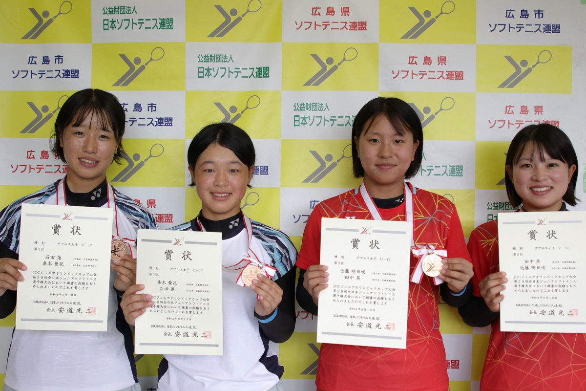 JOCジュニアオリンピックカップ大会 第29回全日本ジュニア選手権大会