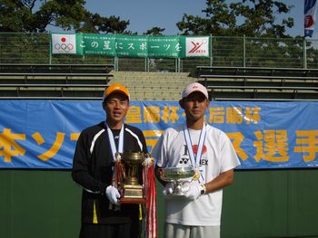 男子優勝（中堀　成生・高川　経生）