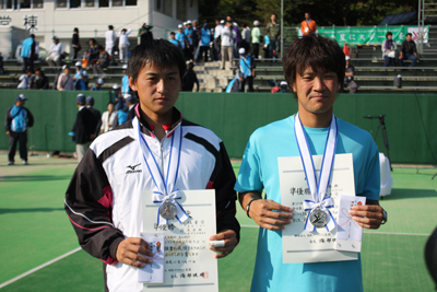 男子準優勝（篠原・小林）
